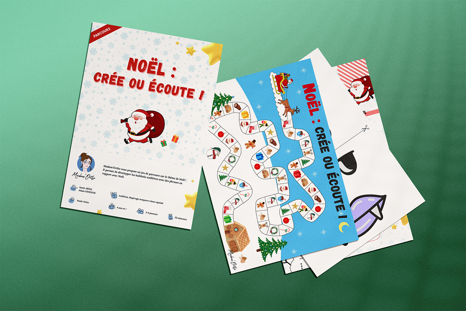 Noël : Crée ou écoute ! - Parcours (PDF)