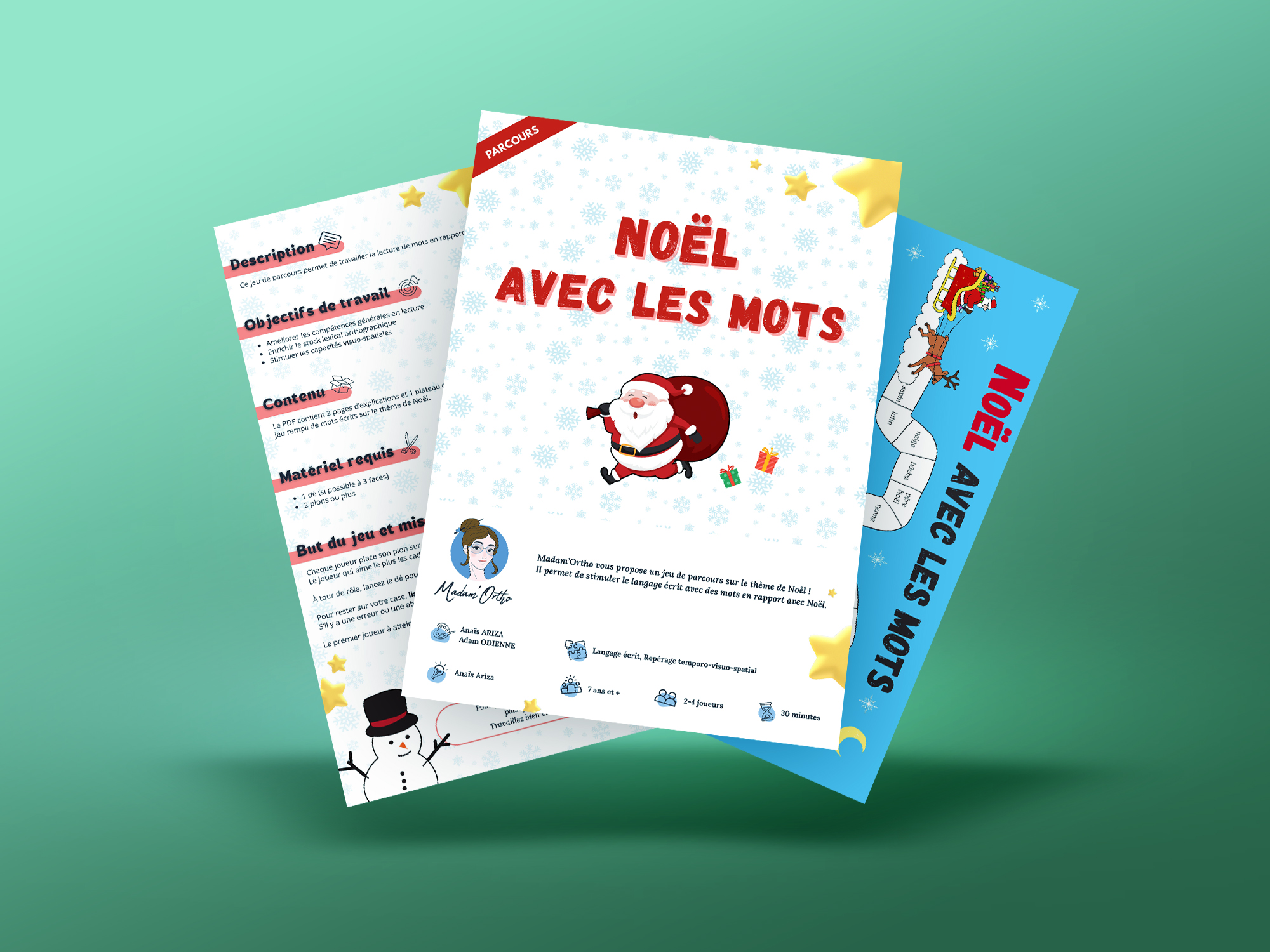 Noël avec les mots - Parcours (PDF)
