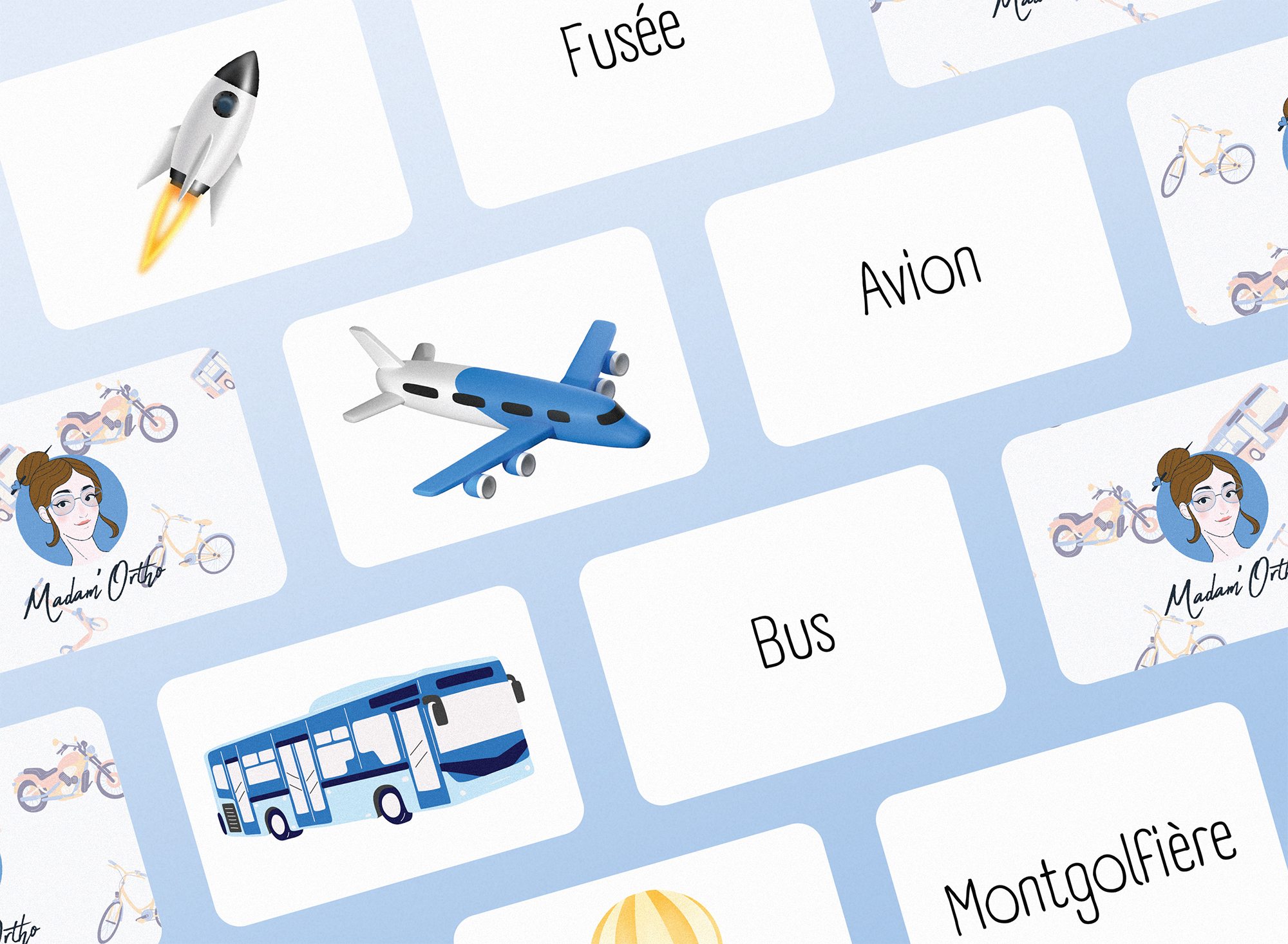 Association mot-image - Moyens de transport (PDF)