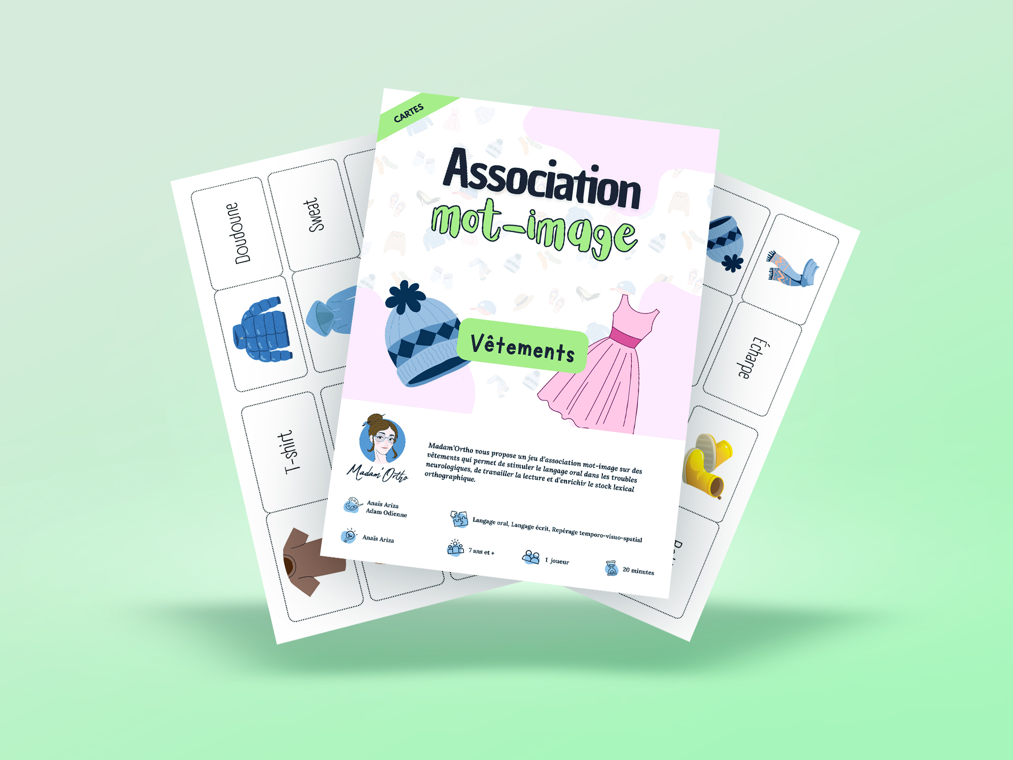 Association mot-image - Vêtements (PDF) – Image 3