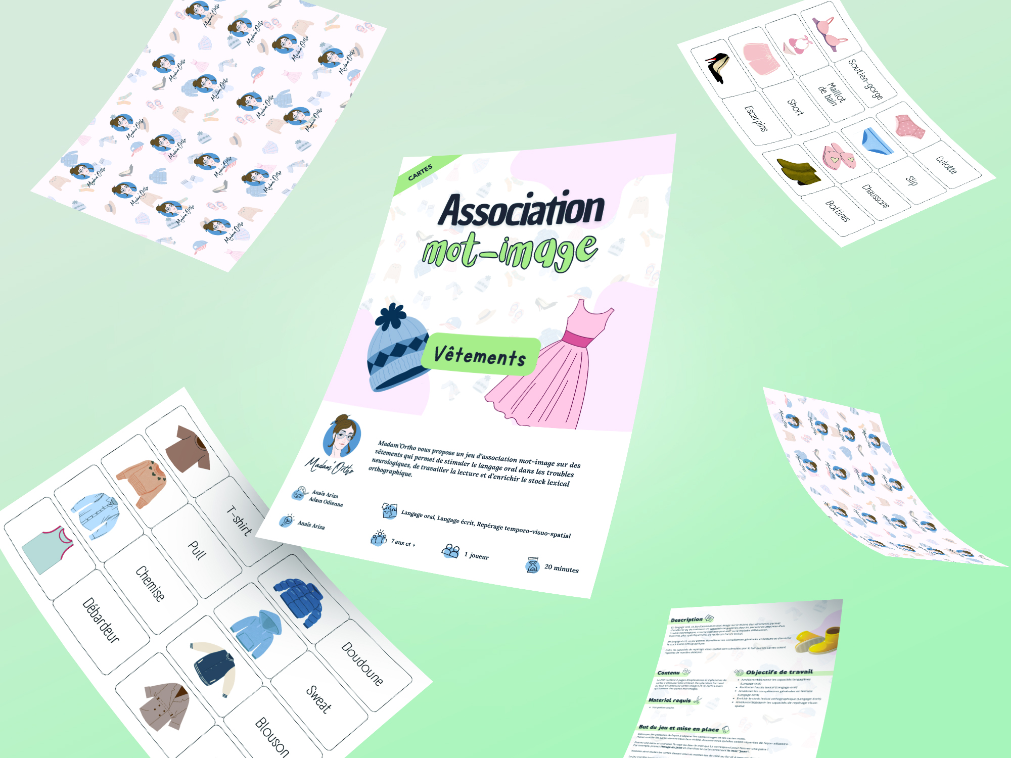 Association mot-image - Vêtements (PDF) – Image 2