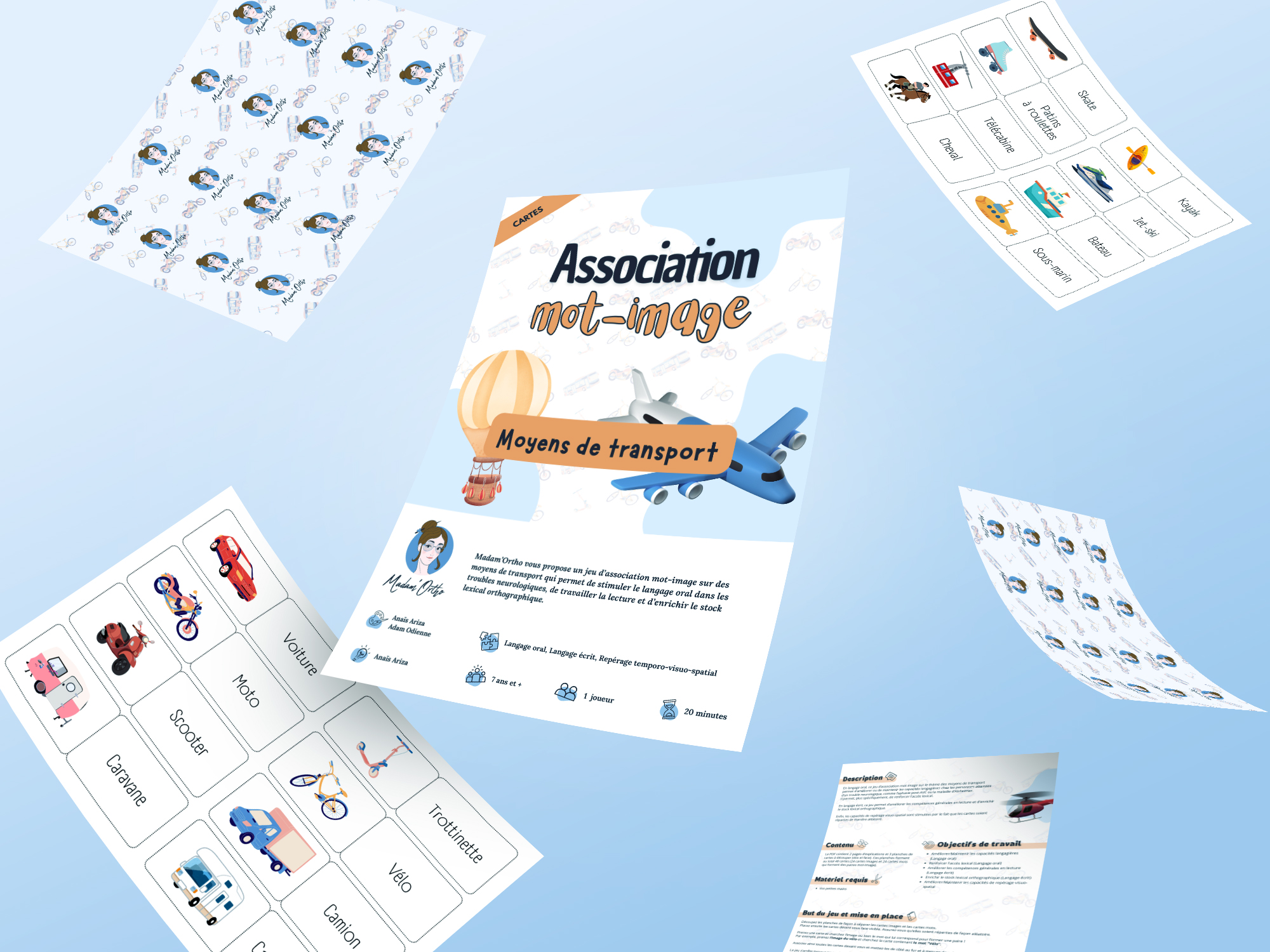 Association mot-image - Moyens de transport (PDF) – Image 2