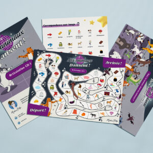 Les animaux dansent ! Articulation CH/J - Parcours (PDF)