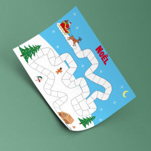Noël #1 - Parcours vierge (PDF)