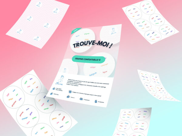 Trouve-moi ! Graphie contextuelle “G” - Discrimination visuelle (PDF à imprimer) – Image 3